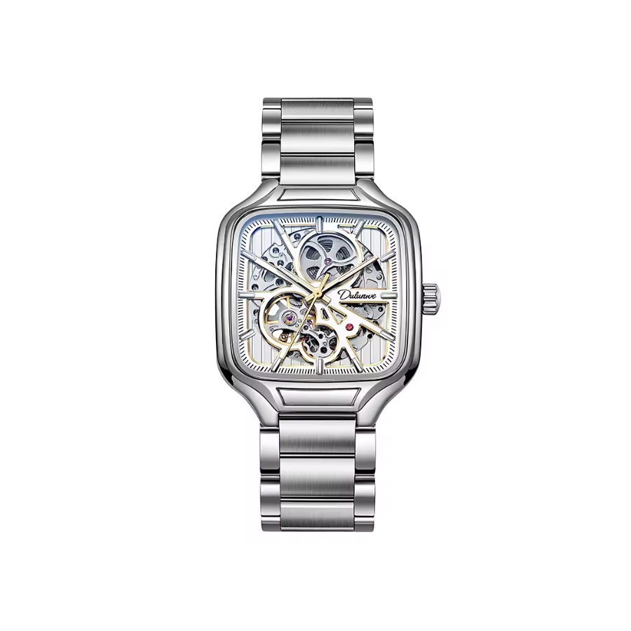 6053 Hollow Design Fashion Mechanical Watch - Image 3