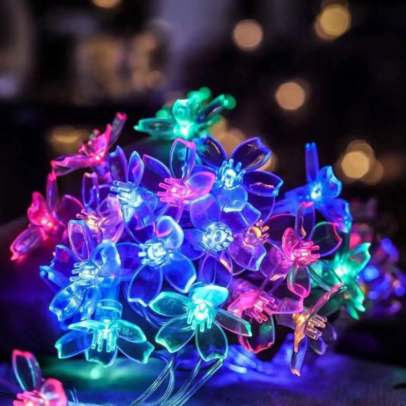 LED Solar Garden String Lights Christmas Atmosphere Holiday Lights - Image 10