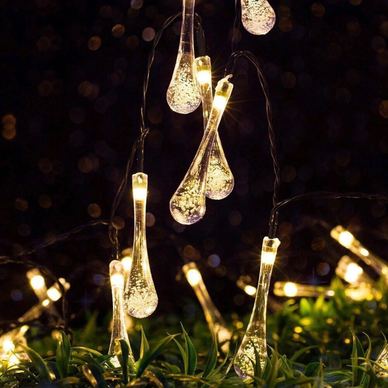 LED Solar Garden String Lights Christmas Atmosphere Holiday Lights - Image 11