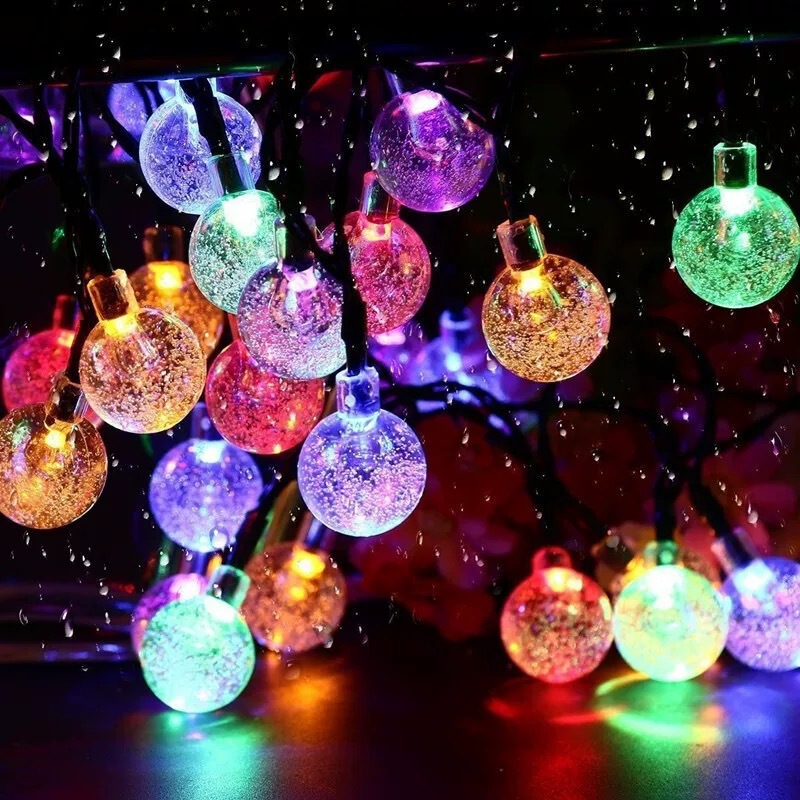 LED Solar Garden String Lights Christmas Atmosphere Holiday Lights - Image 4