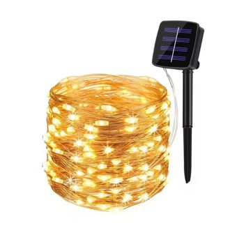 Solar Led Twinkle Waterproof Lamp Christmas Garland Yard Decoration