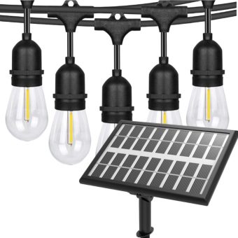 S14 Outdoor Camping Solar String Lights