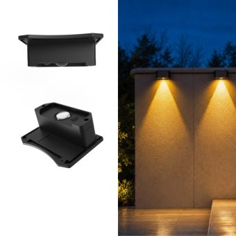 Solar Outdoor Courtyard Washer Wall Light